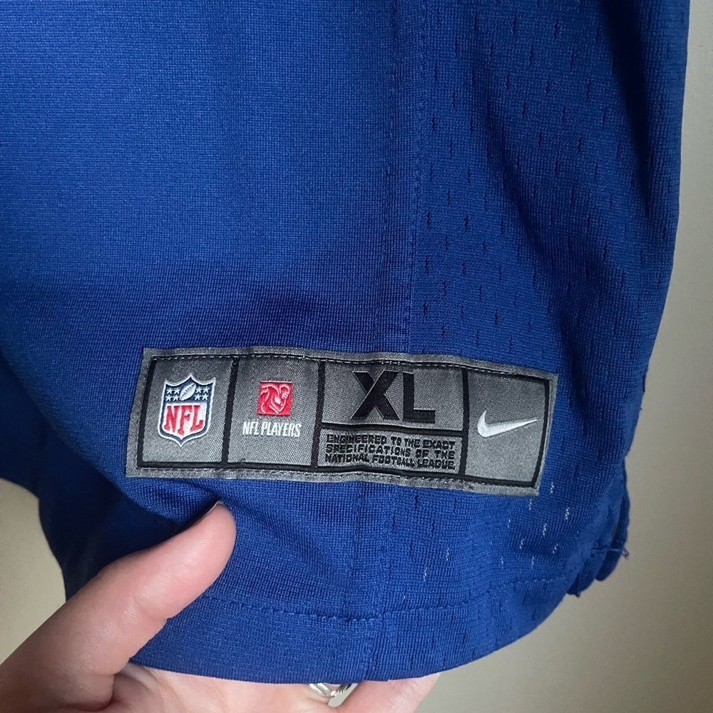 Saquon Barkley New York Giants Authentic Vapor Élite Nike  NFL Jersey Youth XL - Picture 4 of 6